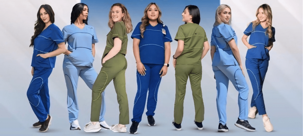 Beat the Summer Heat Lightweight Scrubs for Healthcare Workers (2)