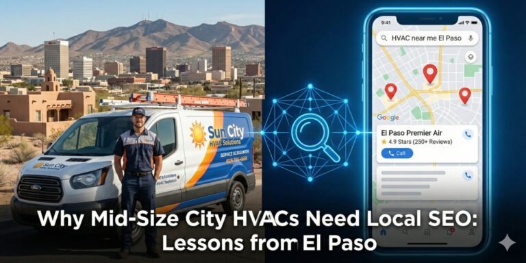 Why HVAC Businesses in Mid-size Cities Need a Local SEO Strategy — Lessons from El Paso & Similar Markets