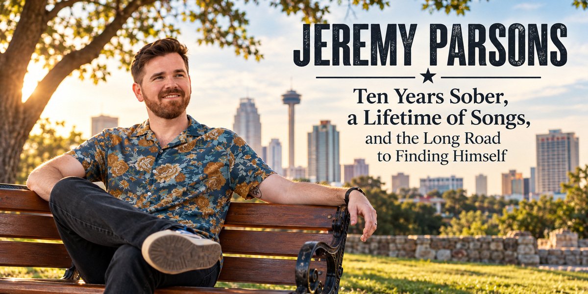 Ten Years Sober, a Lifetime of Songs: Texas Singer-Songwriter Jeremy Parsons Celebrates a Decade of Transformation