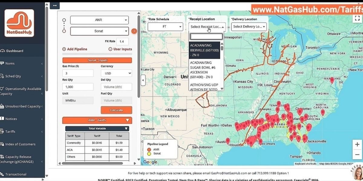 NatGasHub Unveils Dynamic Platform For Pipeline Tariff Management